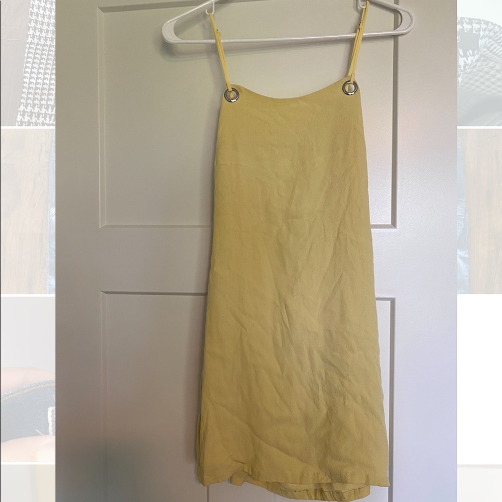 Silence and Noise yellow dress!